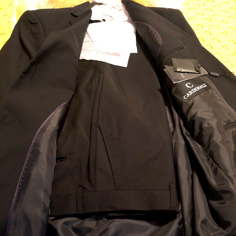 New Cardinali Men’s Suit (Black)